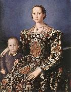 BRONZINO, Agnolo Eleonora of Toledo with her son Giovanni de  Medici Sweden oil painting reproduction